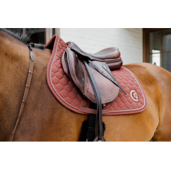 Tapis onion quilt 3D logo jumping beige Kentucky Fuchsia Rose