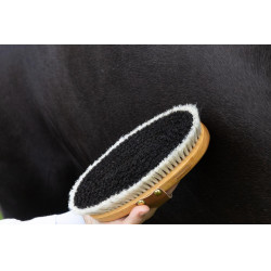 Brosse de finition Grooming Deluxe Brun Marron Brosse de finition Grooming Deluxe Brun Marron
