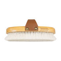 Brosse douce à poils doux small Grooming Deluxe Naturel Marron