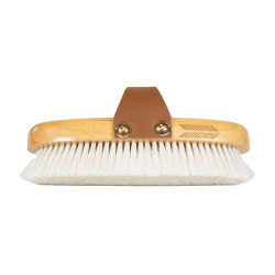 Zachte borstel met zachte haren small Grooming Deluxe Natuurlijk Bruin