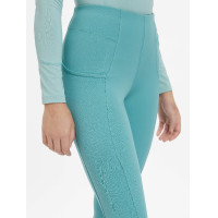 Legging LeMieux Naomi Lagoon Bleu Legging LeMieux Naomi Lagoon Bleu