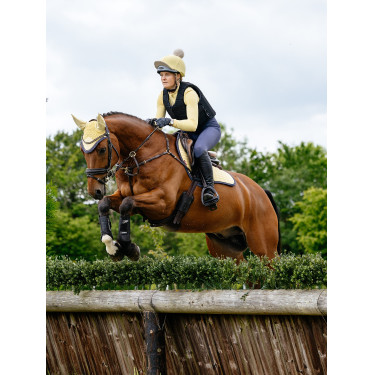 Toque My LeMieux pour casque Mimosa / stone Jaune Toque My LeMieux pour casque Mimosa / stone Jaune