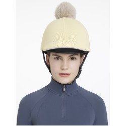 Toque My LeMieux pour casque Mimosa / stone Jaune Toque My LeMieux pour casque Mimosa / stone Jaune