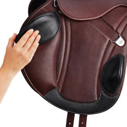 Selle d'obstacle Bates Advanta Havane Marron Selle d'obstacle Bates Advanta Havane Marron