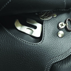 Selle Bates Hunter Jumper Noir