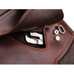 Selle Arena mixte cob Marron Selle Arena mixte cob Marron