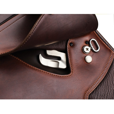 Arena gemengde zadel HW Bruin Arena gemengde zadel HW Bruin