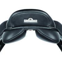 Combinatiezadel Bates Plus Luxe leder Zwart Combinatiezadel Bates Plus Luxe leder Zwart
