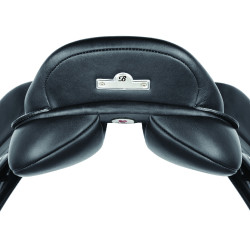 Combinatiezadel Bates Plus Luxe leder Zwart Combinatiezadel Bates Plus Luxe leder Zwart