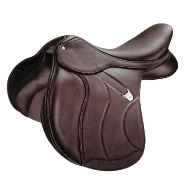 Selle mixte Bates SC+ cuir Luxe Marron