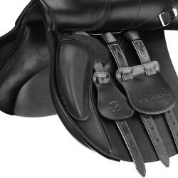 Selle mixte Bates SC+ cuir Luxe Noir