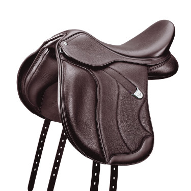 Bates Wide Plus veelzijdigheidszadel Bruin