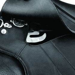 Selle mixte Bates Wide Plus Noir