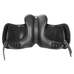 Selle dressage Bates Wide cuir Heritage Noir Selle dressage Bates Wide cuir Heritage Noir
