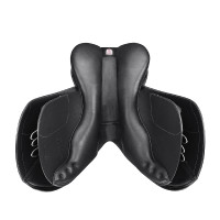 Selle Bates Caprilli Close Contact+ avec quartier avancé Noir Selle Bates Caprilli Close Contact+ avec quartier avancé Noir