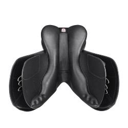 Selle Bates Caprilli Close Contact+ avec quartier avancé Noir Selle Bates Caprilli Close Contact+ avec quartier avancé Noir