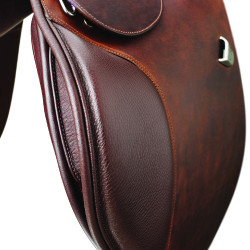 Selle Bates Caprilli Close Contact Classic avec quartier avancé Marron Selle Bates Caprilli Close Contact Classic avec quartier avancé Marron