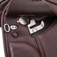 Selle Bates pony Show+ met lang zweetblad Selle Bates pony Show+ met lang zweetblad