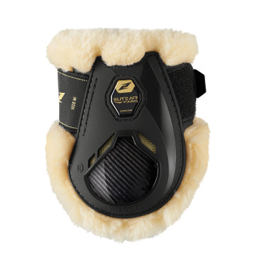 Protège-boulets mouton Zandona Elite Air Sensitive+ jeunes chevaux Noir