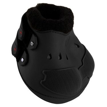 Zandona Carbon Air hoefbalbeschermers met klittenband Zwart Zandona Carbon Air hoefbalbeschermers met klittenband Zwart