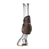 Protège-boulets Compétitions Zandona Carbon Air Feel+ Velcro Marron