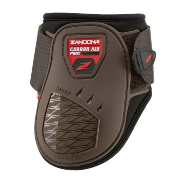 Protège-boulets Zandona Carbon Air poney Marron