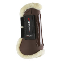 Lamsvel beenbeschermers Zandona Action Techno Bruin