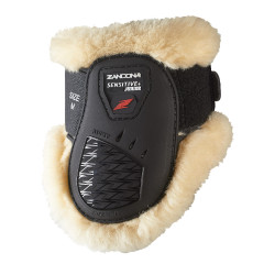Gamaschen mit Lammfell Zandona Carbon Air Sensitive+ für junge Pferde Zwarte editie