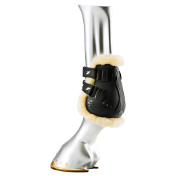 Protège-boulets mouton Zandona Carbon Air Sensitive+ Active-Fit Velcro Noir