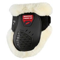 Beenbeschermers schapenwol Zandona Carbon Air Techno jonge paarden Zwart
