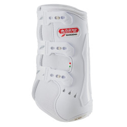 Dressuurpeesbeschermers Zandona King Carbon Air voorbenen Wit