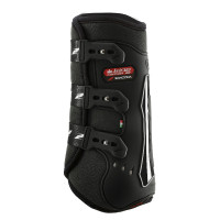 Guêtres de dressage Zandona King Carbon Air postérieurs Noir