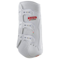 Guêtres de dressage Zandona King Carbon Air postérieurs Blanc Guêtres de dressage Zandona King Carbon Air postérieurs Blanc