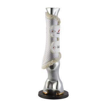 Guêtres micro-perforé mouton Zandona Turnout Air postérieurs Blanc