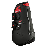 Guêtres Zandona Carbon Air Poney Velcro Noir Guêtres Zandona Carbon Air Poney Velcro Noir