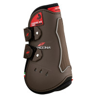 Guêtres Zandona Carbon Air Poney Velcro Marron Guêtres Zandona Carbon Air Poney Velcro Marron