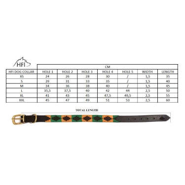 Collier chien Polo HFI Collier chien Polo HFI