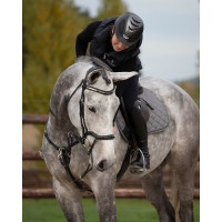 Frontal rembourré vague strass HFI Noir / argenté Frontal rembourré vague strass HFI Noir / argenté