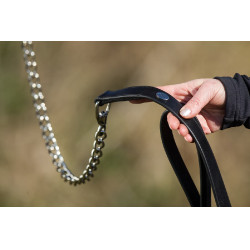 Longe de présentation cuir HFI Noir