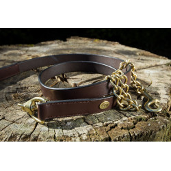 Longe de présentation cuir HFI Marron