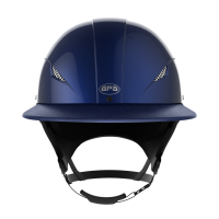 Casque GPA 4S Speed Air TLS visière simili cuir Marine brillant Bleu Casque GPA 4S Speed Air TLS visière simili cuir Marine brillant Bleu