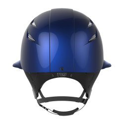 GPA 4S Speed Air TLS helm met kunstlederen vizier Glanzende marine Blauw GPA 4S Speed Air TLS helm met kunstlederen vizier Glanzende marine Blauw