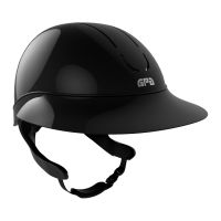GPA Global First Lady TLS Helm Noir / noir brillant