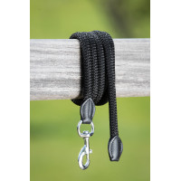 Neoprenhalfter Smart + Nylonführstrick HFI Master Zwart / zwart Neoprenhalfter Smart + Nylonführstrick HFI Master Zwart / zwart
