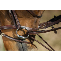 Duitse teugels leer + koord HFI Master Bruin Duitse teugels leer + koord HFI Master Bruin