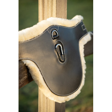 HFI Master schapenvacht Evo buikriem singel Zwart