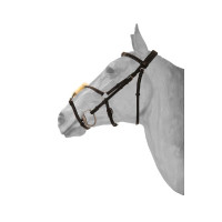 Mexicaanse neusriem hoofdstel HFI Zwart