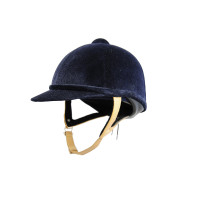 Casque Charles Owen Wellington Classic Flesh Marine paillète Casque Charles Owen Wellington Classic Flesh Marine paillète