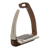 Étriers de sécurité Acavallo Rel-X 180 branche amovible Marron golden