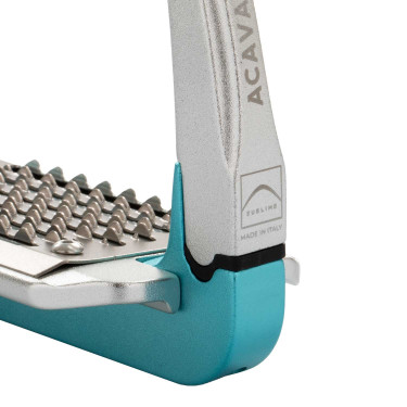 Étriers de sécurité Acavallo Rel-X 180 branche amovible Bleu ciel